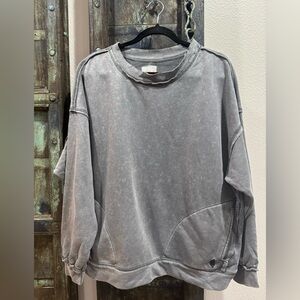 FP Movement by Free People Gray Sweatshirt